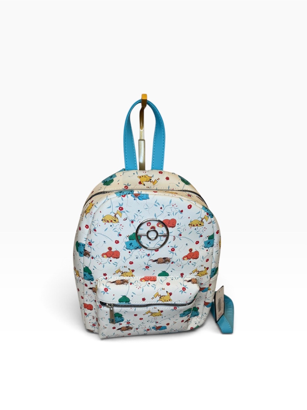 NWT Bioworld Pokémon Sleeping Starters Floral Mini Backpack Poké Ball